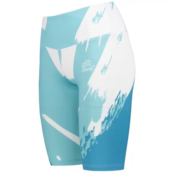  Frauen -Leggings über den Knien Premium ALTISPORT VOJ/ALW081LEG02 BLAU 