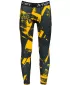 Herrensport -Leggings langer Prämie ALTISPORT VOJ/ALM079LEG01 SCHWARZ -AUSGELB