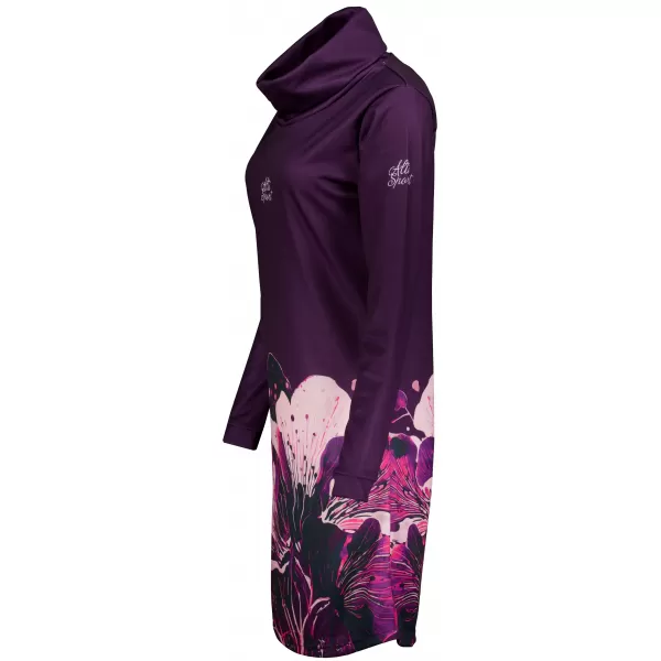  Damen erweitertes Premium -Sweatshirt ALTISPORT VOJ/ALW090MI06 BURGUND 