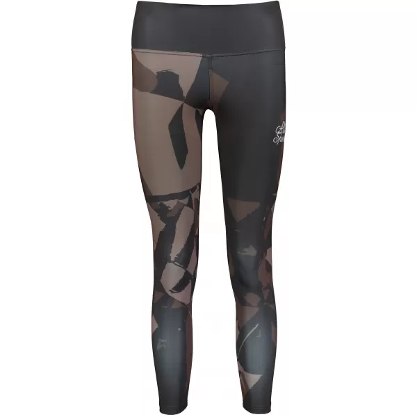  Lange Leggings für Frauen Premium ALTISPORT VOJ/ALW080LEG01 DUNKELBRAUN 