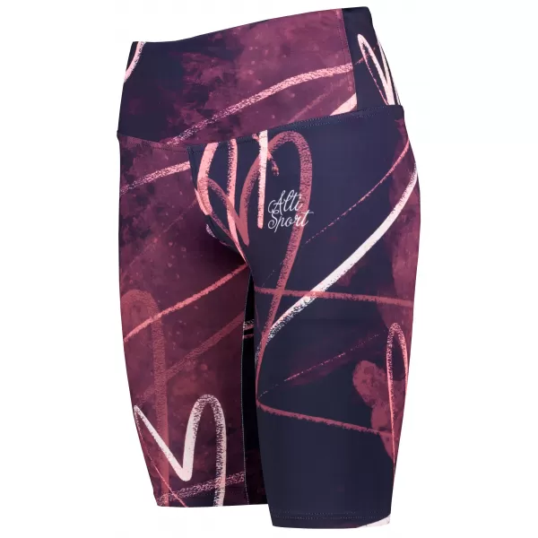  Frauen -Leggings über den Knien Premium ALTISPORT VOJ/ALW082LEG02 LILA 
