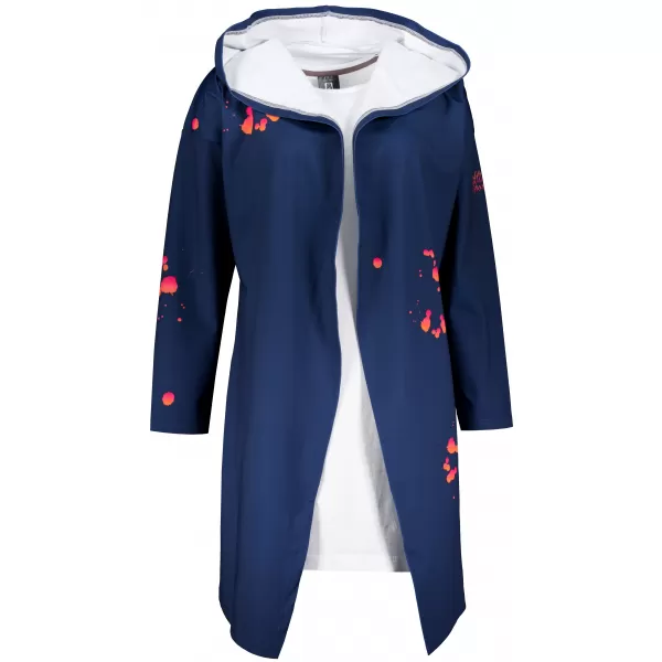  Damen -Strickjacke Premium ALTISPORT VOJ/ALW077MI07 DUNKELBLAU-ORANGE 
