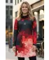 Damen erweitertes Premium -Sweatshirt ALTISPORT VOJ/ALW089MI06 ROT