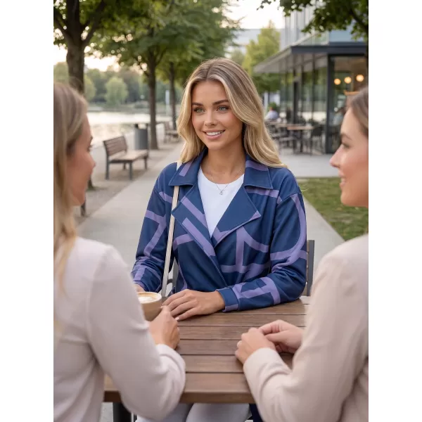  Frauen -Sweatshirt -Premium -Tasche für Frauen ALTISPORT VOJ/ALW085MI05 LILA 