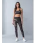 Lange Leggings für Frauen Premium ALTISPORT VOJ/ALW080LEG01 DUNKELBRAUN