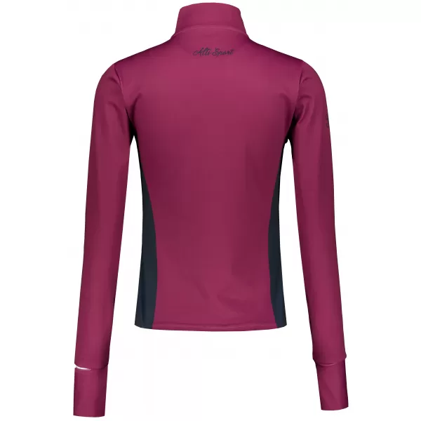  Frauen Sport Sweatshirt Premium Plus ALTISPORT VOJ/ALW078MI04 WEINRÖTET 