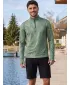 Herren Sport Sweatshirt Premium Plus ALTISPORT VOJ/ALM072MI04 GRÜN