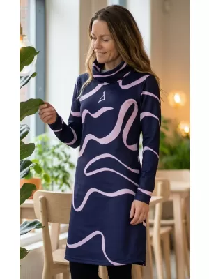 Damen erweitertes Premium -Sweatshirt ALTISPORT VOJ/ALW088MI06 LILA