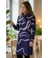 Damen erweitertes Premium -Sweatshirt ALTISPORT VOJ/ALW088MI06 LILA
