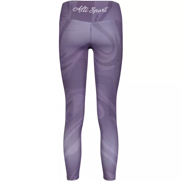  Lange Leggings für Frauen Premium ALTISPORT VOJ/ALW072LEG01 LILA 