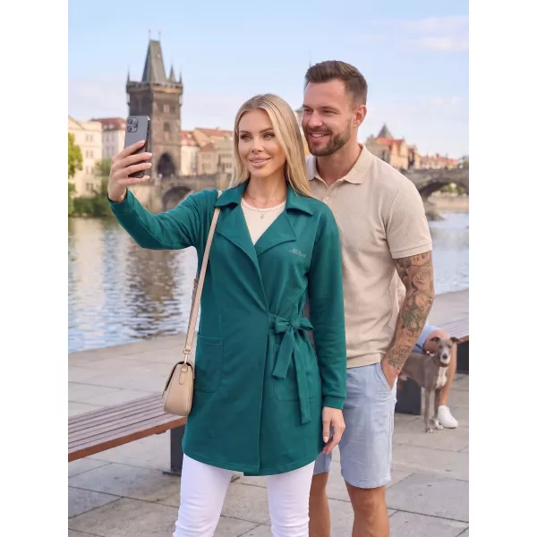  Frauen -Sweatshirt -Premium -Tasche für Frauen ALTISPORT VOJ/ALW000MI05 GRÜN 