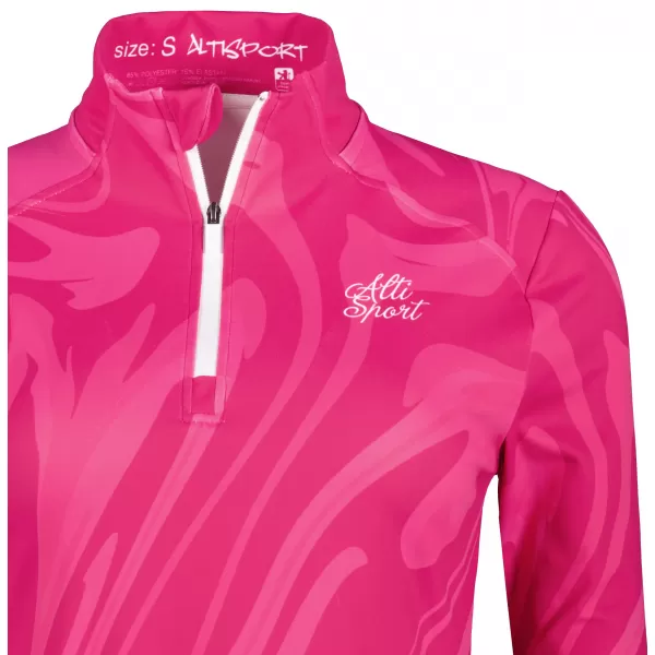  Frauen Sport Sweatshirt Premium Plus ALTISPORT VOJ/ALW072MI04 HEIßROSA 