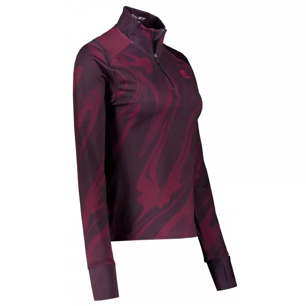  Frauen Sport Sweatshirt Premium Plus ALTISPORT VOJ/ALW072MI04 WEINRÖTET 