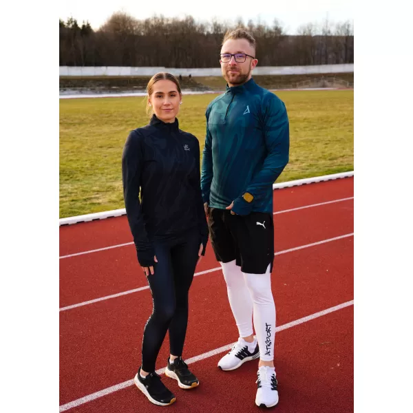  Herren Sport Sweatshirt Premium Plus ALTISPORT VOJ/ALM072MI04 KEROSIN 