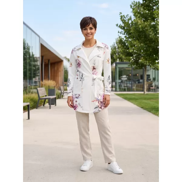  Frauen -Sweatshirt -Premium -Tasche für Frauen ALTISPORT VOJ/ALW087MI05 WEIß 