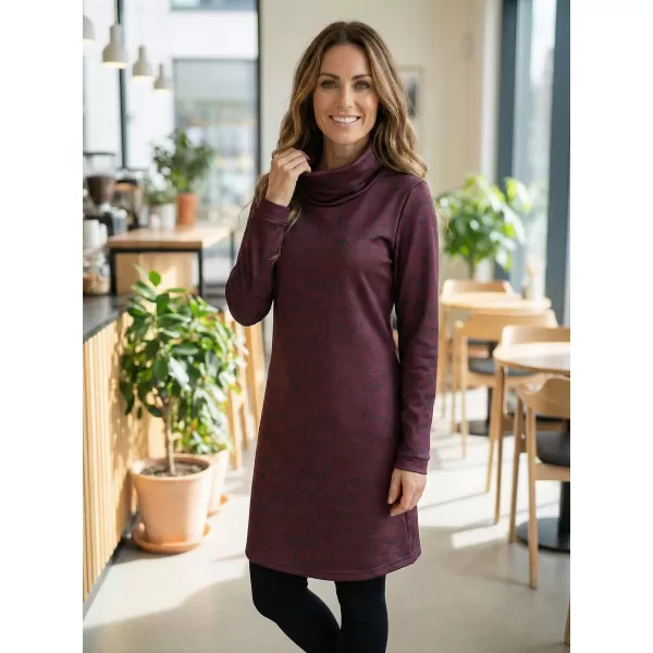  Damen erweitertes Premium -Sweatshirt ALTISPORT VOJ/ALW067MI06 BURGUND 