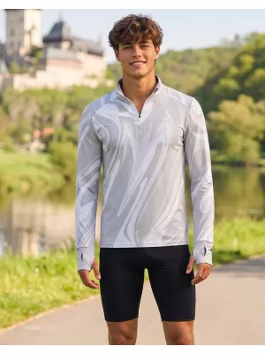 Herren Sport Sweatshirt Premium Plus ALTISPORT VOJ/ALM072MI04 GRAU