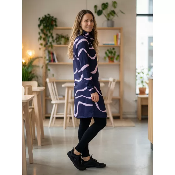  Damen erweitertes Premium -Sweatshirt ALTISPORT VOJ/ALW088MI06 LILA 