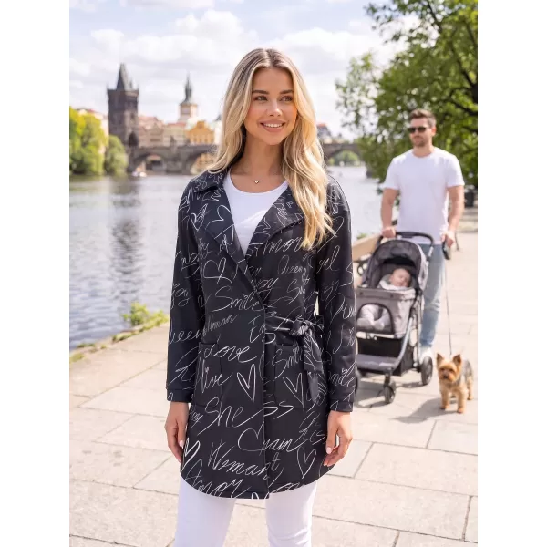  Frauen -Sweatshirt -Premium -Tasche für Frauen ALTISPORT VOJ/ALW084MI05 SCHWARZ 