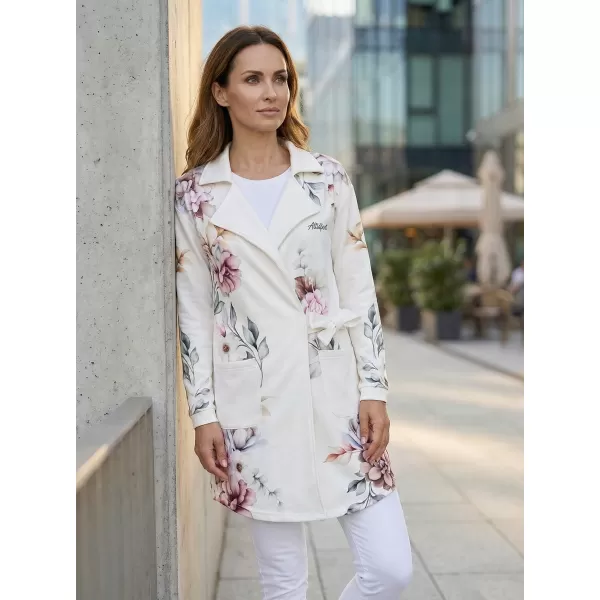  Frauen -Sweatshirt -Premium -Tasche für Frauen ALTISPORT VOJ/ALW087MI05 WEIß 