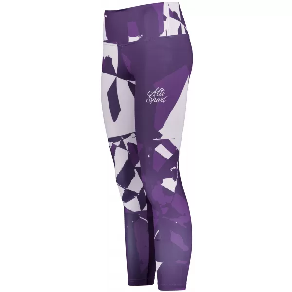  Lange Leggings für Frauen Premium ALTISPORT VOJ/ALW080LEG01 DUNKELVIOLETT 