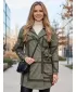 Frauen -Sweatshirt -Premium -Tasche für Frauen ALTISPORT VOJ/ALW085MI05 DUNKELBRAUN