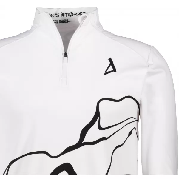  Herren Sport Sweatshirt Premium Plus ALTISPORT VOJ/ALM073MI04 WEIß 