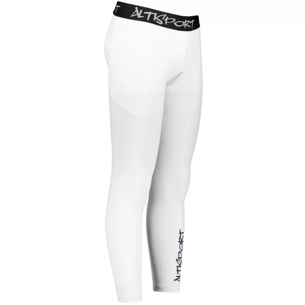  Herrensport -Leggings langer Prämie ALTISPORT VOJ/ALM000LEG01 WEIß 