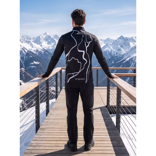  Herren Sport Sweatshirt Premium Plus ALTISPORT VOJ/ALM073MI04 SCHWARZ 