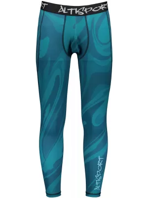 Herrensport -Leggings langer Prämie ALTISPORT VOJ/ALM072LEG01 KEROSIN