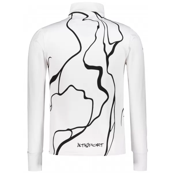  Herren Sport Sweatshirt Premium Plus ALTISPORT VOJ/ALM073MI04 WEIß 