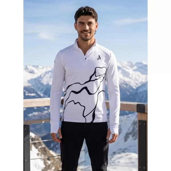  Herren Sport Sweatshirt Premium Plus ALTISPORT VOJ/ALM073MI04 WEIß 