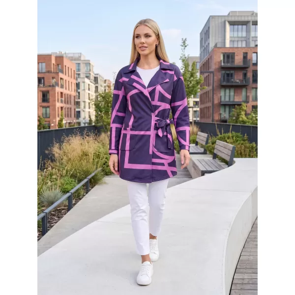  Frauen -Sweatshirt -Premium -Tasche für Frauen ALTISPORT VOJ/ALW085MI05 ROSA 