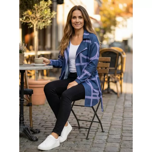  Frauen -Sweatshirt -Premium -Tasche für Frauen ALTISPORT VOJ/ALW085MI05 LILA 