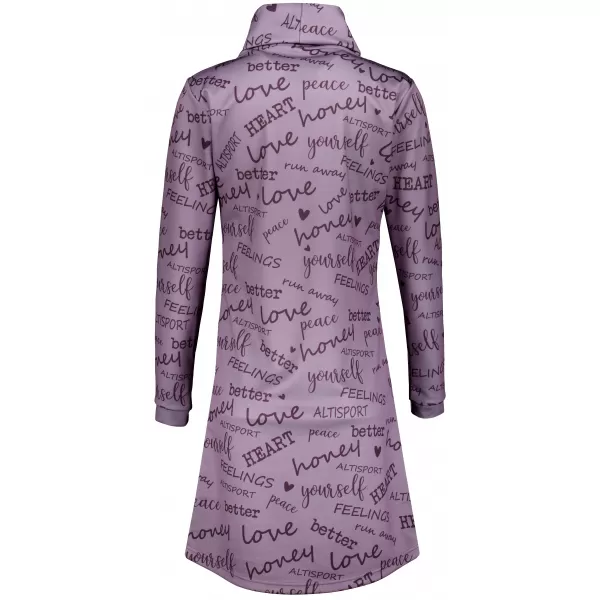  Damen erweitertes Premium -Sweatshirt ALTISPORT VOJ/ALW067MI06 LILA 
