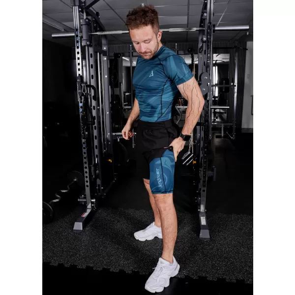  Männersport -Leggings über den Knien der Prämie ALTISPORT VOJ/ALM072LEG02 KEROSIN 