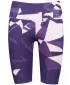 Frauen -Leggings über den Knien Premium ALTISPORT VOJ/ALW080LEG02 DUNKELVIOLETT