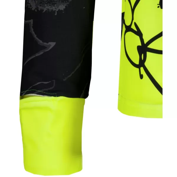  Herren Sport Sweatshirt Premium Plus ALTISPORT VOJ/ALM076MI04 FLUO-GELB 