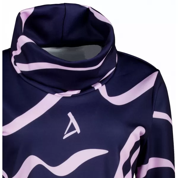  Damen erweitertes Premium -Sweatshirt ALTISPORT VOJ/ALW088MI06 LILA 