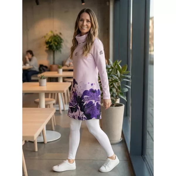  Damen erweitertes Premium -Sweatshirt ALTISPORT VOJ/ALW090MI06 LILA 