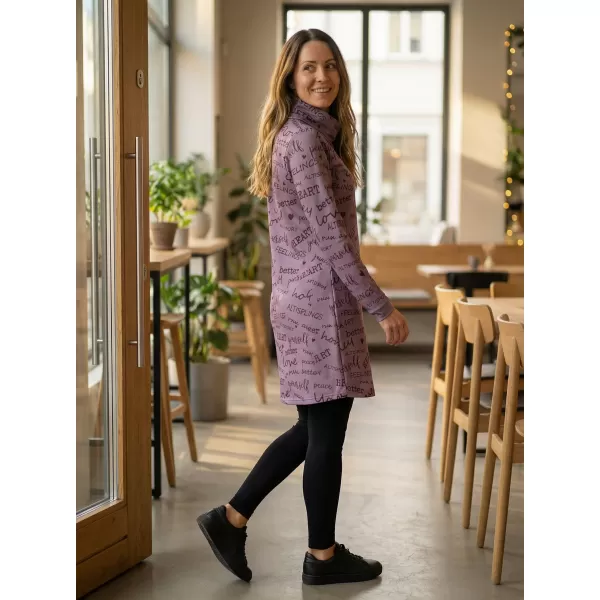  Damen erweitertes Premium -Sweatshirt ALTISPORT VOJ/ALW067MI06 LILA 