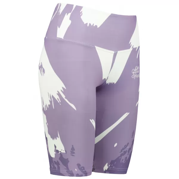  Frauen -Leggings über den Knien Premium ALTISPORT VOJ/ALW081LEG02 LILA 
