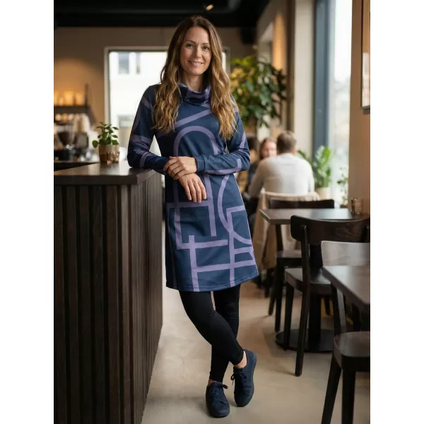  Damen erweitertes Premium -Sweatshirt ALTISPORT VOJ/ALW085MI06 LILA 
