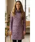 Damen erweitertes Premium -Sweatshirt ALTISPORT VOJ/ALW067MI06 LILA