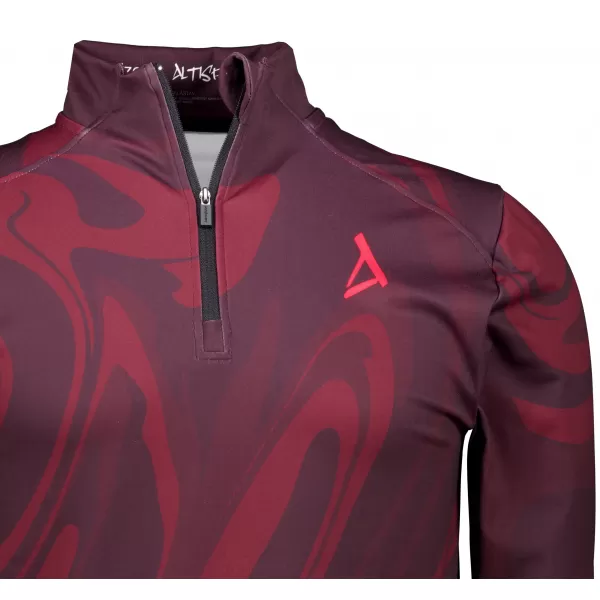  Herren Sport Sweatshirt Premium Plus ALTISPORT VOJ/ALM072MI04 WEINRÖTET 
