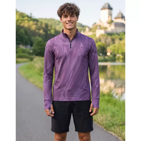  Herren Sport Sweatshirt Premium Plus ALTISPORT VOJ/ALM072MI04 LILA 
