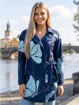 Frauen -Sweatshirt -Premium -Tasche für Frauen ALTISPORT VOJ/ALW086MI05 DUNKELBLAU
