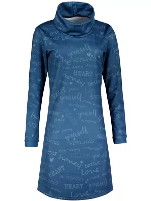 Damen erweitertes Premium -Sweatshirt ALTISPORT VOJ/ALW067MI06 BLAU