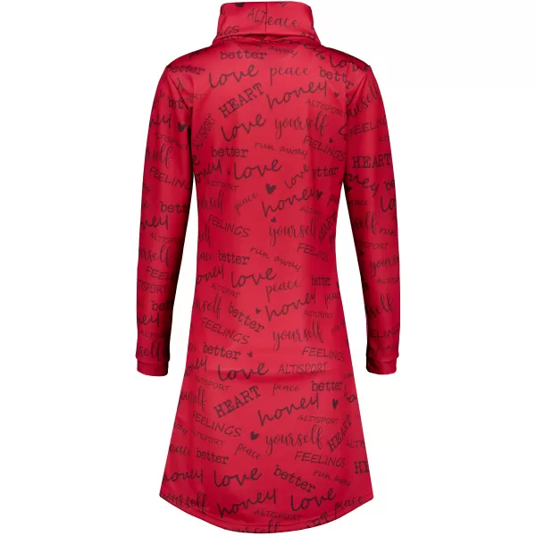  Damen erweitertes Premium -Sweatshirt ALTISPORT VOJ/ALW067MI06 ROT 