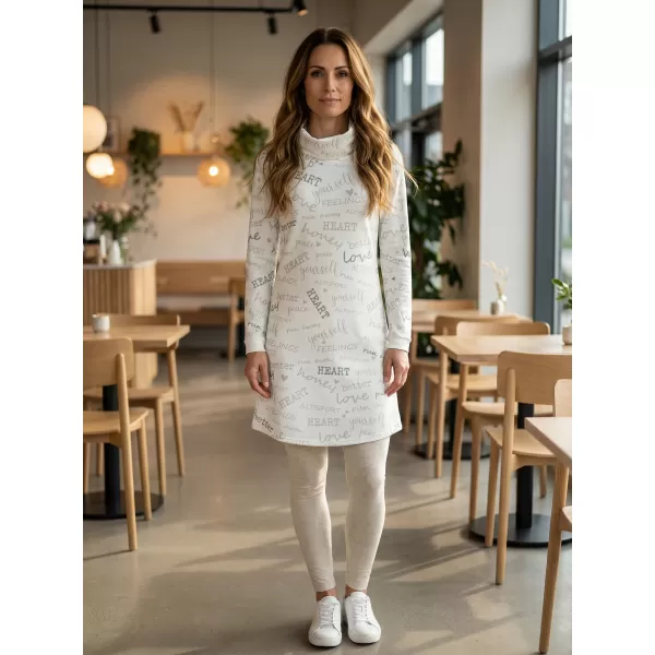  Damen erweitertes Premium -Sweatshirt ALTISPORT VOJ/ALW067MI06 WEIß 